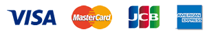 VISA Master JCB AMEX